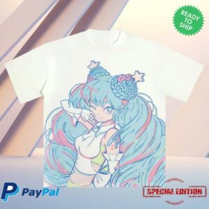 Apari Shop Merch Store Miku Expo Portrait T-Shirt