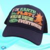 Caseoh Games Merch Store Caseoh Flat Earth Trucker Hat