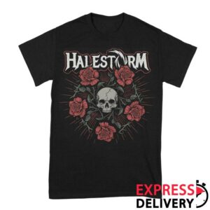 Kings Road Merch Store Halestorm Penta Rose T-Shirt