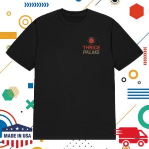 Thrice Merch Store Palms Album Tee Black