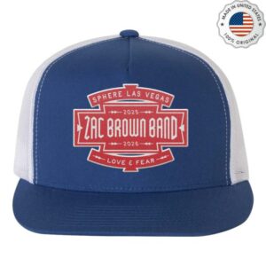 Zac Brown Band Merch Store Blue Sphere Hat