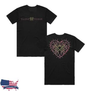 Sleep Token Merch Shop Heart Tee Black