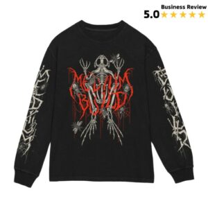 Medium Build Official Store Merch Metal Frog Long Sleeve