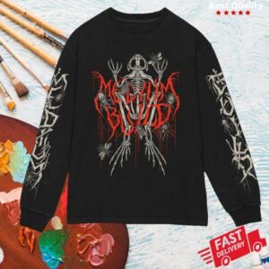 Medium Build Music Shop Merch Metal Frog Long Sleeve