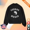 Medium Build Merch Store Cuerpo Medio Black Crewneck
