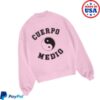 Medium Build Merch Store Cuerpo Medio Pink Crewneck