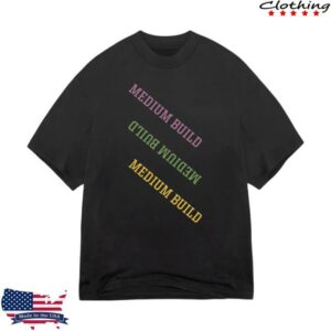 Medium Build Merch Store Takeaways Black T-Shirt