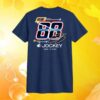 Trackhouse Merch Store Connor Zilisch 88 Jockey 150Th Anniversary Car T-Shirt