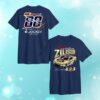 Trackhouse Merch Store Connor Zilisch 88 Jockey 150Th Anniversary Car T-Shirt