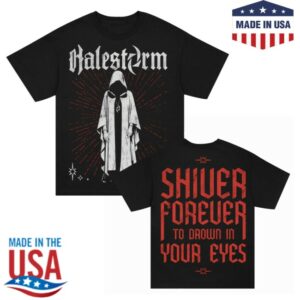 Halestorm Rocks Store Merch Cloak T-Shirt Black