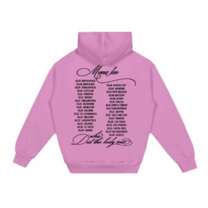 Monaleo Store Merch Monaleo Pink Hoodie