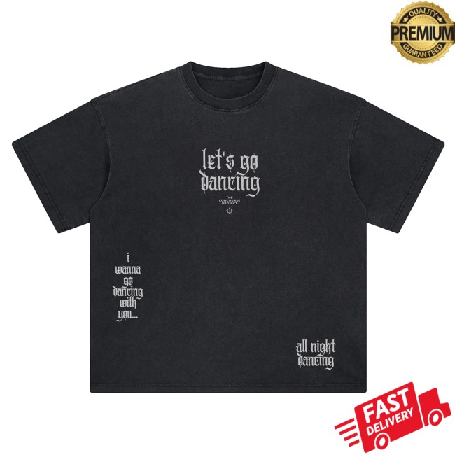 The Concourse Project Store Merch Let’s Go Dancing Tee Black The Concourse Project Store Merch Let’s Go Dancing Tee Black