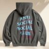 kenny anti social social club store merch distressed hoodie rt