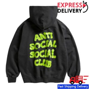 Anti Social Social Club Store Merch I Glow In The Dark Hoodie