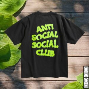 Anti Social Social Club Store Merch I Glow In The Dark Tee