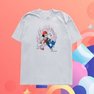 Warren Lotas Merch Store Boy And Cat T-Shirt White