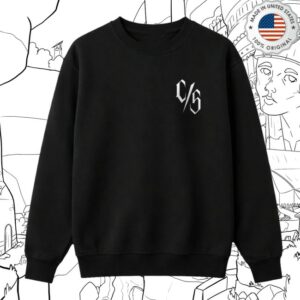 Tribal Streetwear Store Merch Logo Black Crewneck