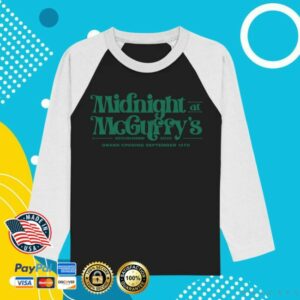 Dance Gavin Dance Store Merch Midnight At Mcguffy’s Raglan