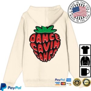 Dance Gavin Dance Store Merch Strawberry Hoodie