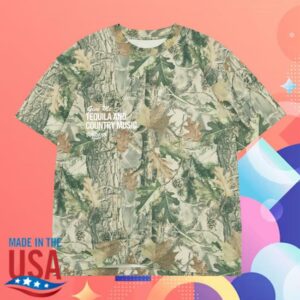 Los Sundays Merch Store The Tequila & Country Music Tee Camo White