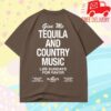 Los Sundays Merch Store The Tequila & Country Music Tee Chocolate White