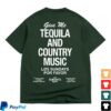 Los Sundays Merch Store The Tequila & Country Music Tee Green White