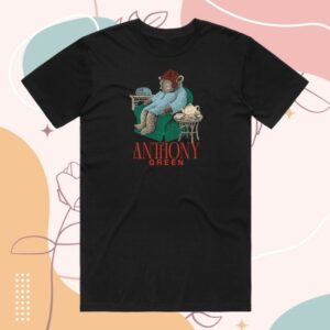 Birdsrobe Store Merch Anthony Green Sleepy Time T-Shirt – Black