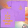 kenny trap golf store merch neon purple i feel like playing golf tee wpsd w