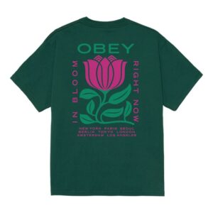 The Collateral Store Merch Obey In Bloom Tee Shirt