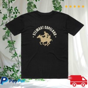 Birdsrobe Merch Store Stewart Copeland Rhythmatist T-Shirt Black