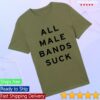 Jehnny Beth Merch Store All Male Bands Suck T-Shirt