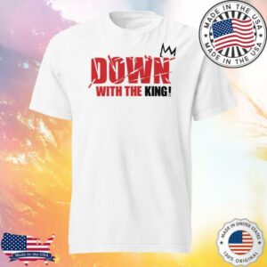 The Warning With Steve Schmidt Merch Store Down With The King Cotton Tee