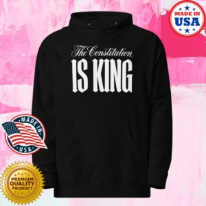 The Warning With Steve Schmidt Merch Store The Constitution Is King Hoodie