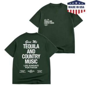 Los Sundays Merch Shop The Tequila & Country Music Tee