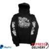 Piled Flesh Merch Shop Ruido Destruido Pink Hoodie
