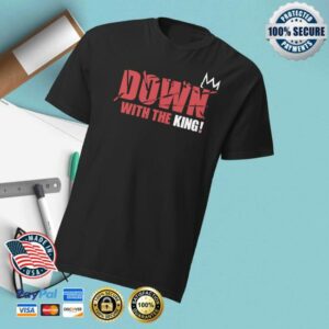 The Warning With Steve Schmidt Shop Merch Down With The King Cotton Tee