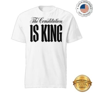 The Warning With Steve Schmidt Shop Merch Constitution Is King Tee