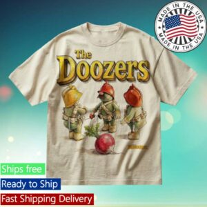 Bull Airs Store Merch Fraggle Rock Doozers Unisex Heavyweight Vintage T-Shirt