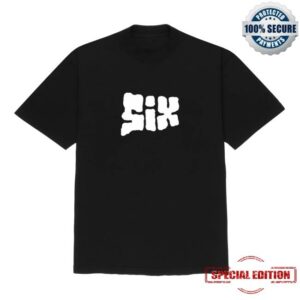 Allbut6 Records Merch Store Gator Wordmark T-Shirt Black