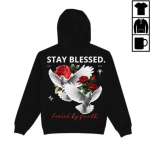 Stay Blessed Clothing Store Merch Stay Blessed Tranquil Hoodie