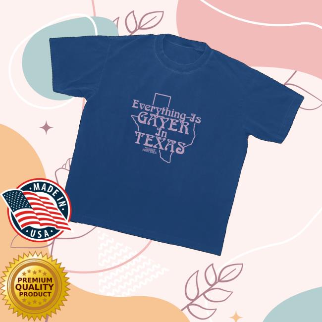August Ponthier Merch Shop Everything Is Gayer Tee August Ponthier Merch Shop Everything Is Gayer Tee