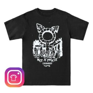 Not A Phase Store Merch Cjl X Nap Transmission Tee In Black