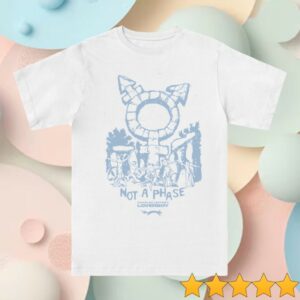 Not A Phase Store Merch Cjl X Nap Transmission Tee In Blue