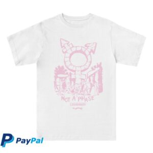 Not A Phase Store Merch Cjl X Nap Transmission Tee In Pink