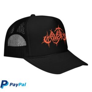 Horror Pain Gore Death Store Merch Caustic Logo Trucker Hat