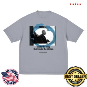 Dermot Kennedy Store Merch Funeral Powder Blue T-Shirt