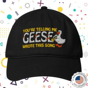 Good Shirts Store Merch You’re Telling Me A Geese Wrote This Song Hat