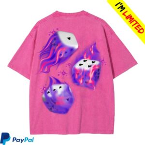 Made Mobb Store Merch Luv Ain’t A Gamble Tee – Hot Pink