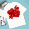 kenny made mobb store merch kansas city %40 heart tee whitepsd w