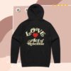 kenny merch fan store merch love rebellion zip up hoodie